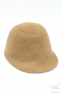 Női gyapjú kalap, drapp