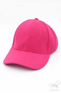 Unisex baseball sapka, egyszínű, pink